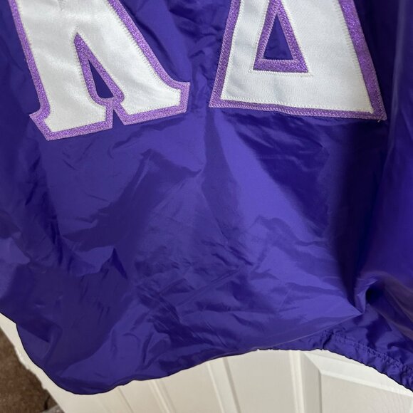 Charles River Apparel Unisex Windbreaker Jacket With Hoodie PURPLE  Size Medium - Picture 14 of 16